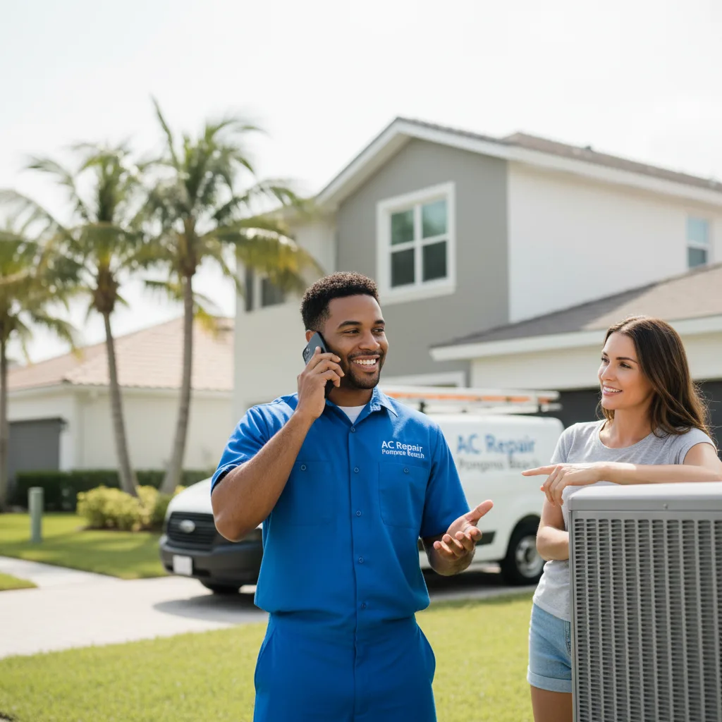 AC Repair Pompano Beach customer support in Disputanta
